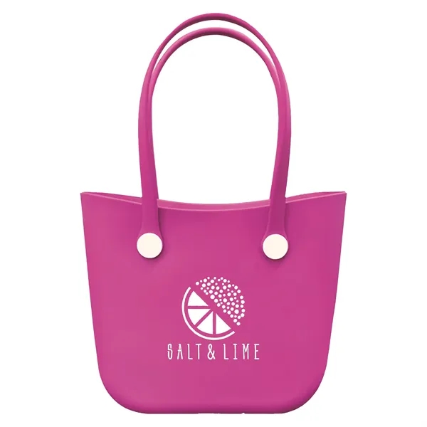 Rose Red color option for Mini Seamless Beach Bag / Tote