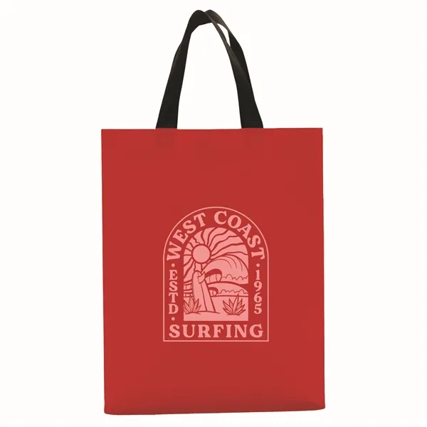 Red 186C color option for On The Go Foil Lined Tote