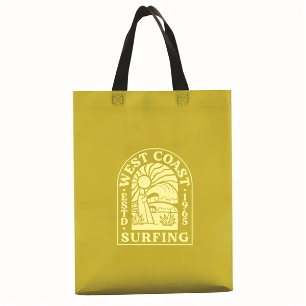 Yellow Pantone Yellow C color option for On The Go Foil Lined Tote