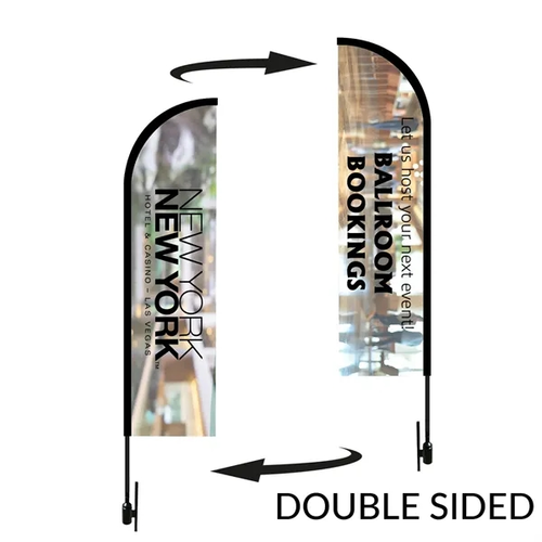 Main photo of Bow Flag 12 Ft. Height Carbon Fiber Kit   Double Sided