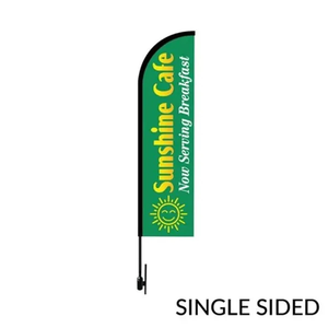 Photo of Bow Flag 12 Ft. Height Carbon Fiber Kit   Single Sided