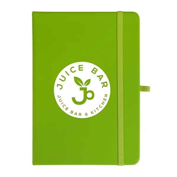 Lime Green 375C color option for Notebook With Sticky Notes And Flags