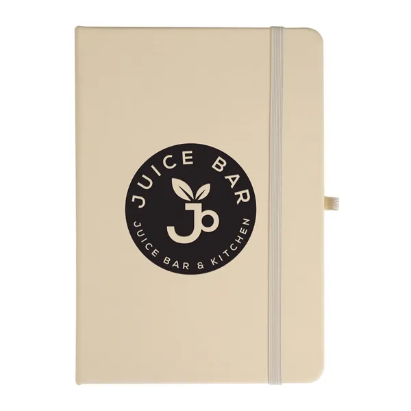 Natural 7506C color option for Notebook With Sticky Notes And Flags