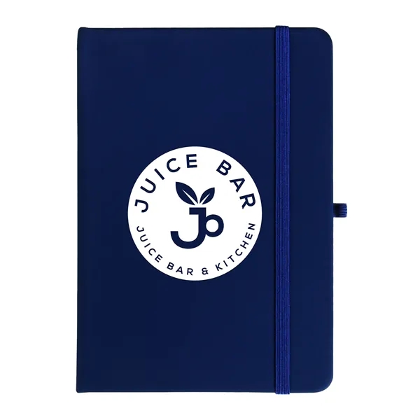Navy Blue 289C color option for Notebook With Sticky Notes And Flags