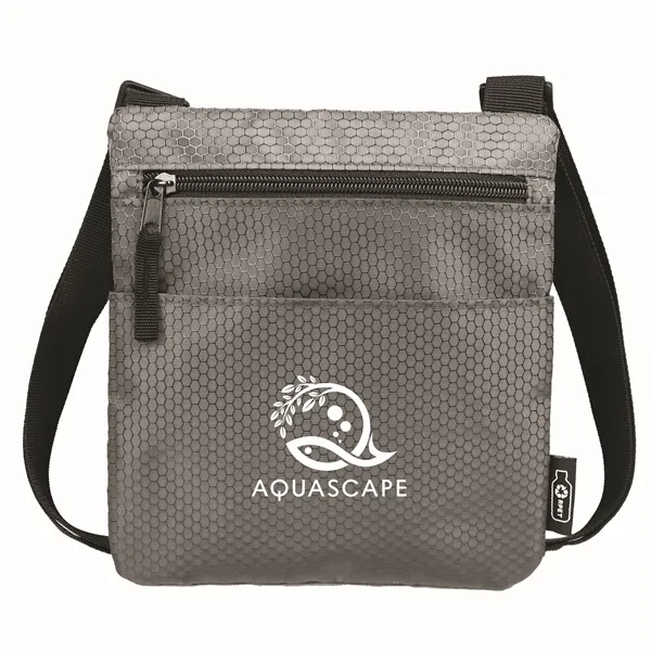 Cool Gray 10C color option for Rpet Mini Messenger Bag / Crossbody With Adjustable Strap