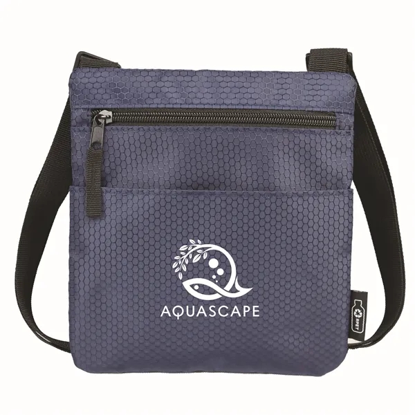 Navy 2767C color option for Rpet Mini Messenger Bag / Crossbody With Adjustable Strap