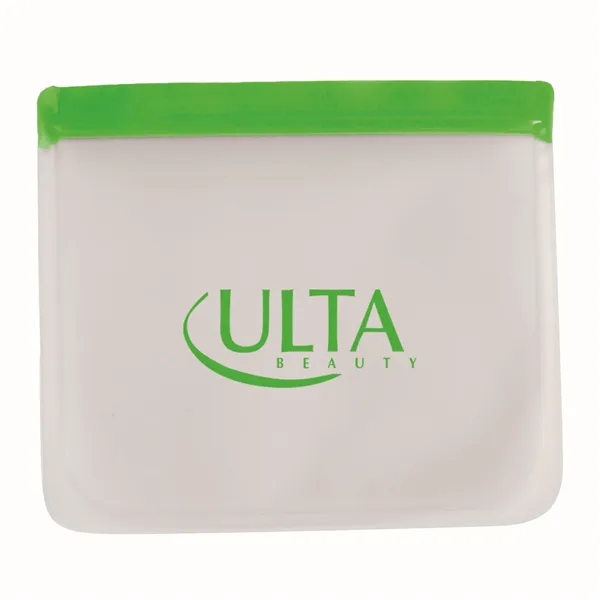 Green 347C color option for Eva Reusable Zip Lock Storage Bag