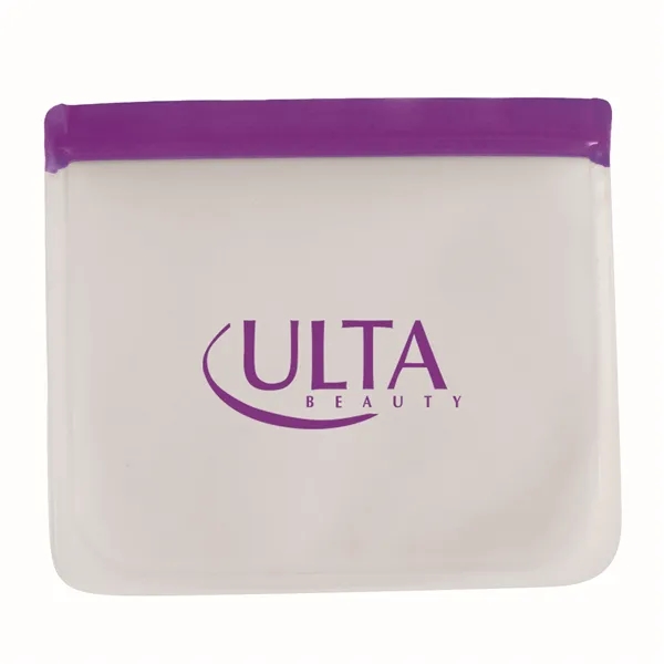 Purple 2597C color option for Eva Reusable Zip Lock Storage Bag