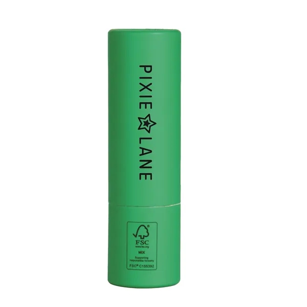 Green (Pms 375C) color option for Environmentally Responsible Lip Balm
