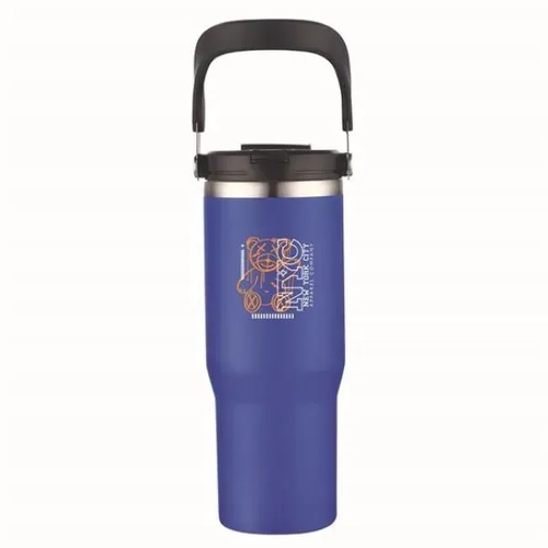 Main photo of 30 Oz. Double Wall Tumbler With Flip Straw And Ergonomic Han