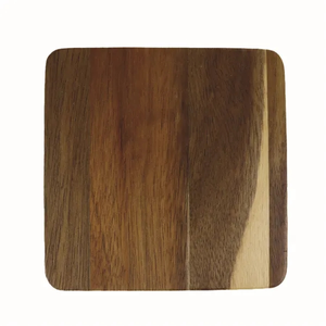 Photo of Square Wood Coaster With Bottle Opener