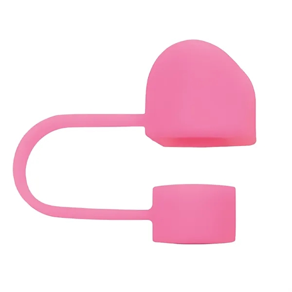 Light Pink color option for 3 D Pvc Straw Toppers