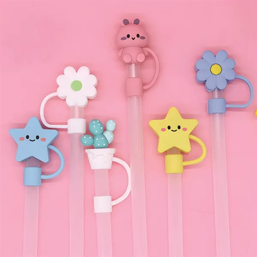 Main photo of 3 D Pvc Straw Toppers