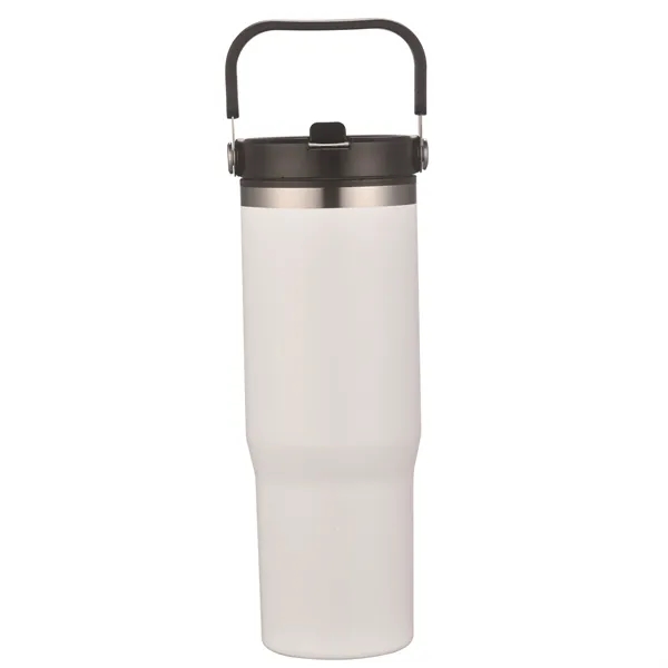 White color option for 30 Oz Double Wall Tumbler With Carrier