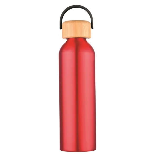 Red color option for 24oz 100% Recycled Aluminum Bottle