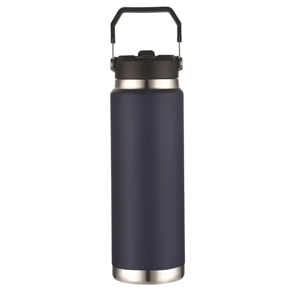 Navy Blue color option for 30oz Vacuum Water Bottle With Stainless Steel Handle