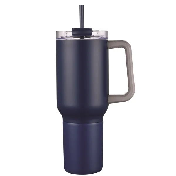 Navy Blue color option for 3 In 1 Stainless Steel 22oz Tumbler And Can Cooler W/ Handle