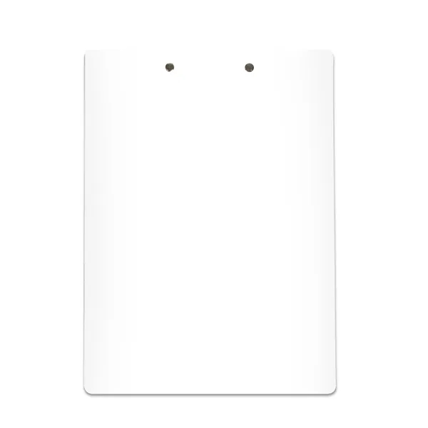 White color option for Full Color Process Clipboard 9 X 13 With Metal Clip