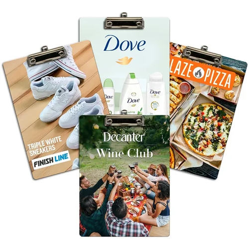 Main photo of Full Color Process Clipboard 9 X 13 With Metal Clip