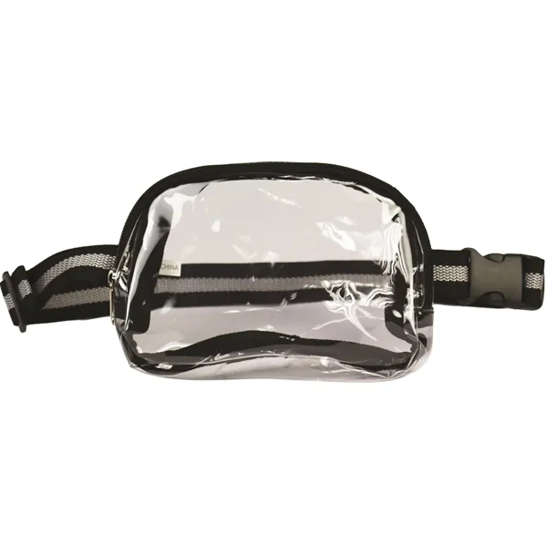 Clear-Black color option for 30 C Tpu Belt Bag