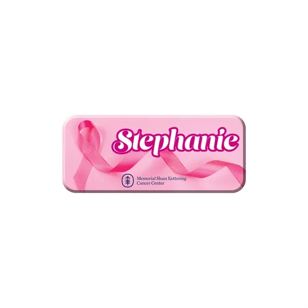 Multi Color color option for 2" X 0.875" Rectangle Name Badge