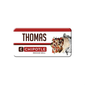 Photo of 2" X 1" Rectangle Name Badge