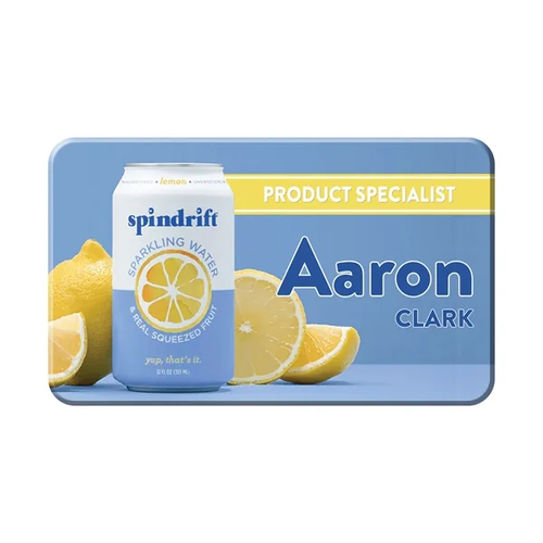 Main photo of 2.5" X 1.5" Rectangle Name Badge
