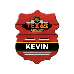 Photo of 2.1" X 1.8" Shield Name Badge