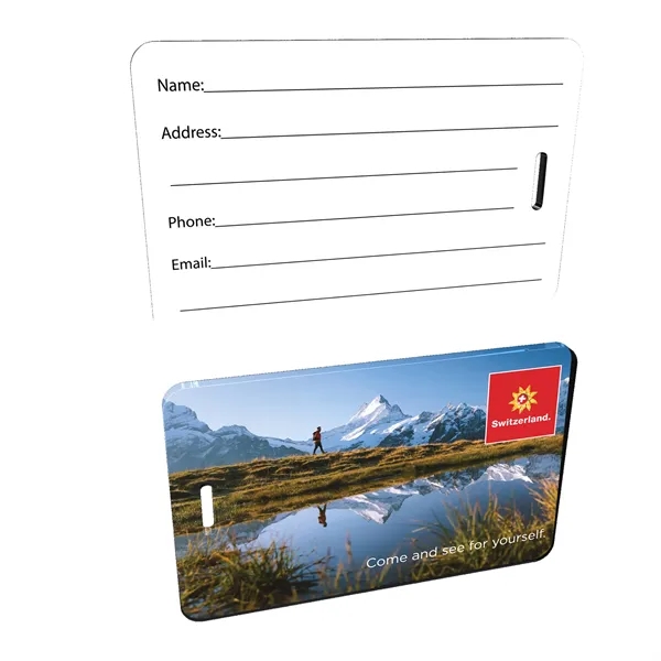 Multi Color color option for Rectangle 1/8" Acrylic Bag Tag