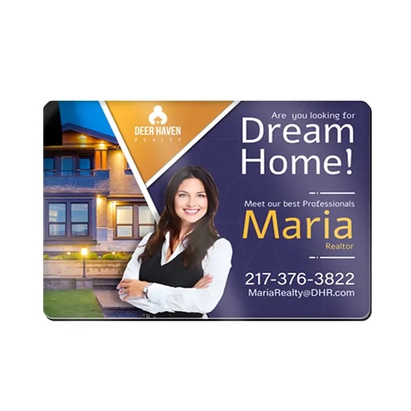 Multi Color color option for 1/8" Acrylic Magnet Small 3" X 2"