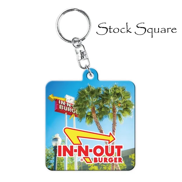 Multi Color color option for Square Keychains