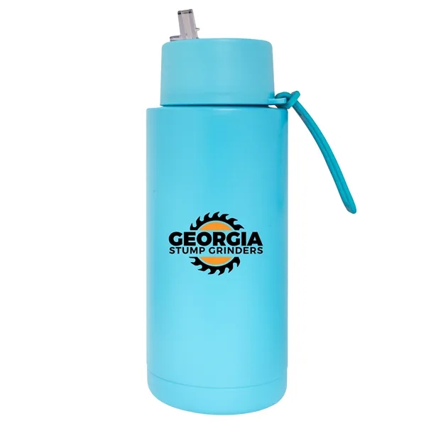 Light Blue 2198C color option for 32 Oz. Double Walled Stainless Steel Bottle