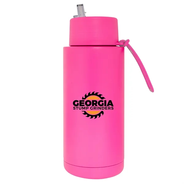 Pink 813C color option for 32 Oz. Double Walled Stainless Steel Bottle