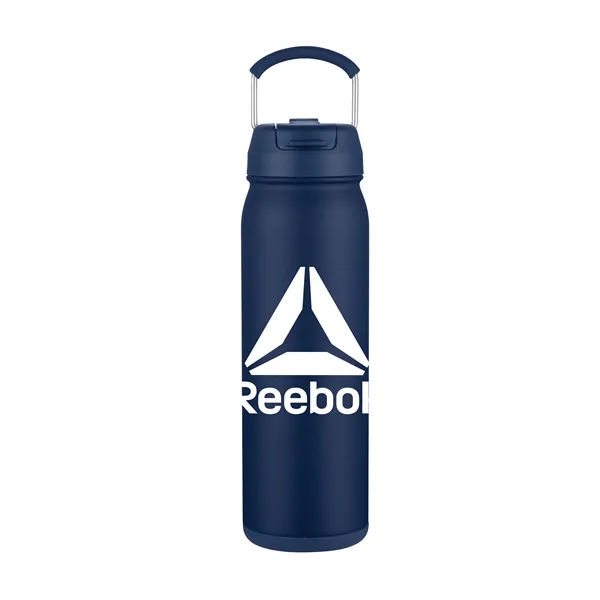 Navy Blue 289C color option for 23 Oz. Sports Water Bottle With Pill Holder