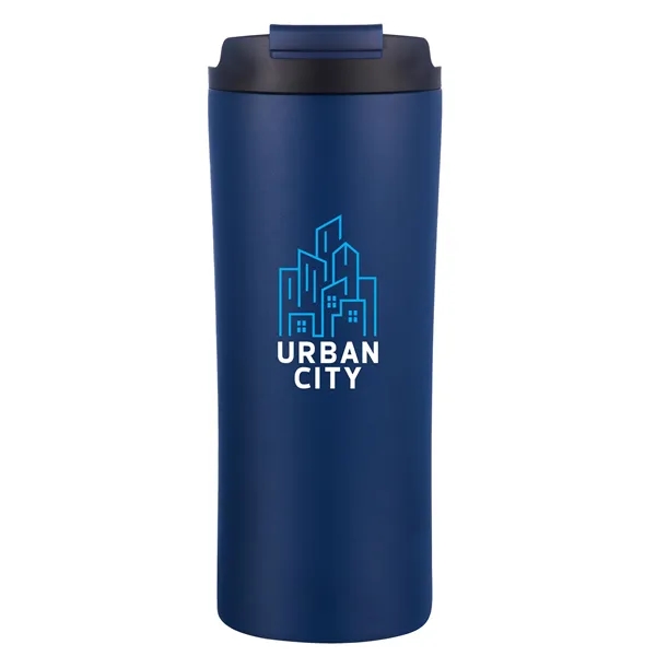 Navy 289C color option for 20 Oz. Dual Lid Tumbler With Straw