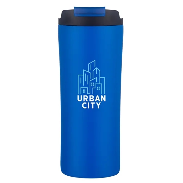 Royal Blue 286C color option for 20 Oz. Dual Lid Tumbler With Straw