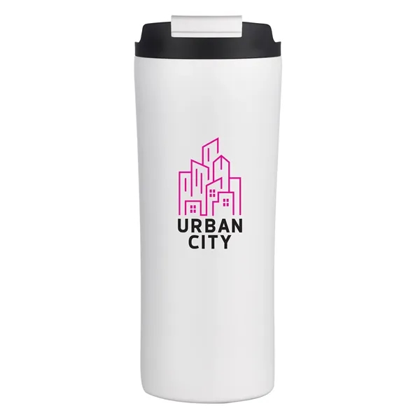 White color option for 20 Oz. Dual Lid Tumbler With Straw