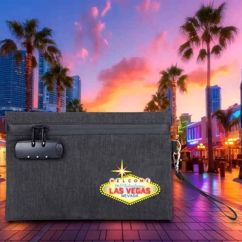 Main photo of Smell Proof Stash Bag With Combination Lock