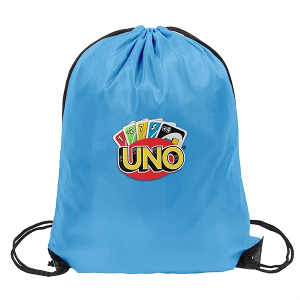 Carolina Blue color option for Polyester Drawstring Bag