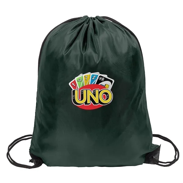Forest Green color option for Polyester Drawstring Bag