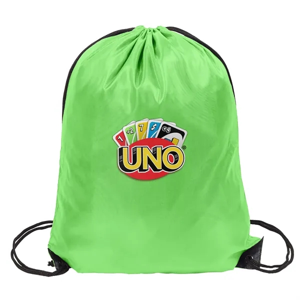 Lime Green color option for Polyester Drawstring Bag