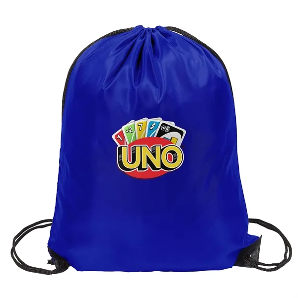 Royal Blue color option for Polyester Drawstring Bag