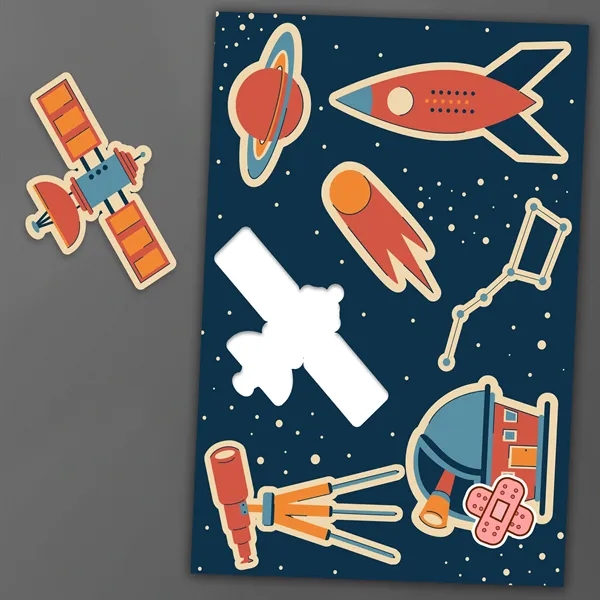 Multi Color color option for 7" X 11" Vinyl Sticker Sheet 6 Mil