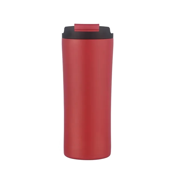 Red color option for 21 Oz Vacuum Bottle With Ss Carry Handle