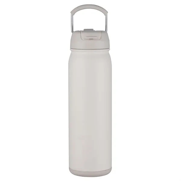 Cream color option for 24 Oz Vacuum Bottle With Ss Carry Handle, Rss Liner