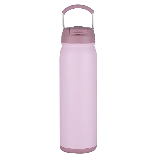 Pink color option for 24 Oz Vacuum Bottle With Ss Carry Handle, Rss Liner
