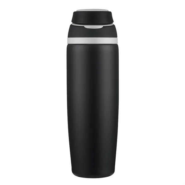 Black color option for 28 Oz Vacuum Bottle With Carry Handle, Rss Liner, Pfas Free