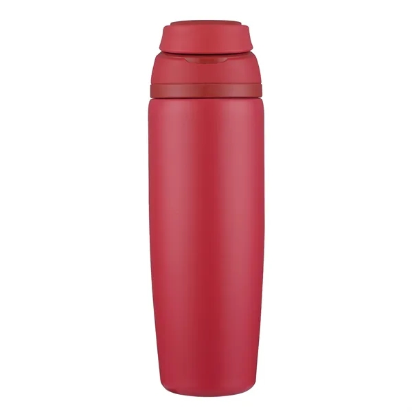 Red color option for 28 Oz Vacuum Bottle With Carry Handle, Rss Liner, Pfas Free