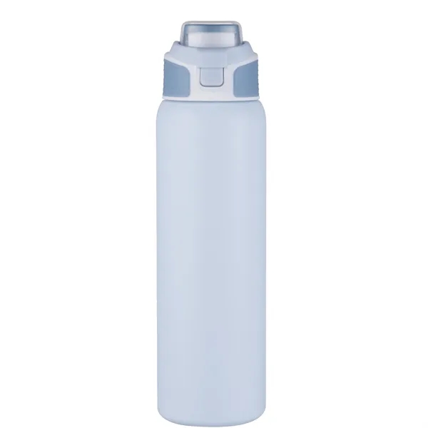 Light Blue color option for 28 Oz Vacuum Bottle With Carry Handle, Rss Liner, Pfas Free