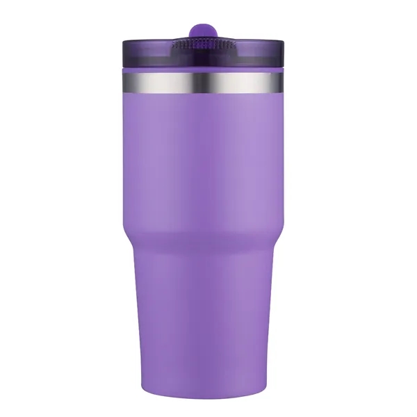Purple color option for 20 Oz Double Wall Tumbler With Straw Lid, Pfas Free Powder C